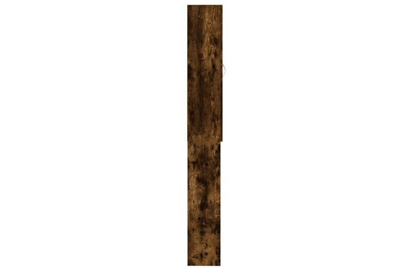 beBasic Tvättmaskinsskåp rökfärgad ek 64x25,5x190 cm - Hus & renovering - Kök & bad - Badrum - Badrumsmöbler & badrumsinredning - Badrumsskåp
