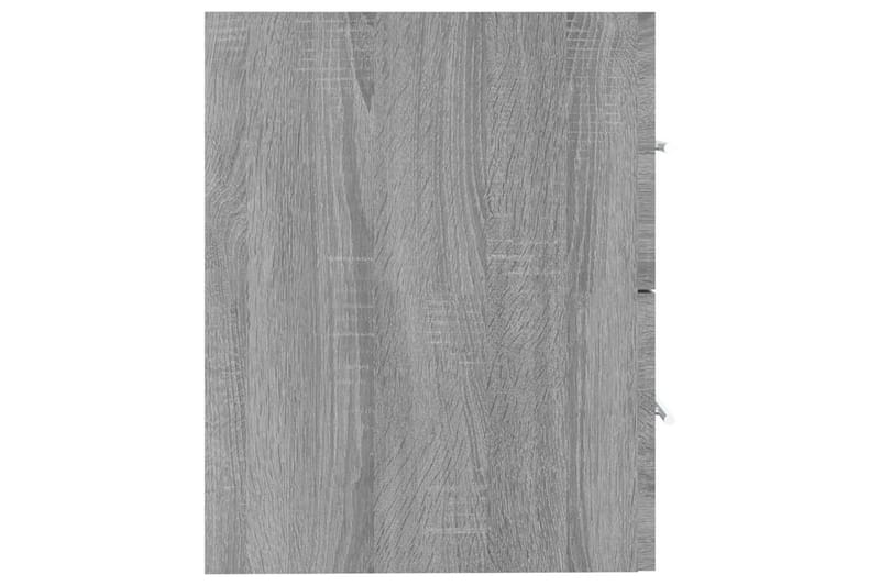 beBasic Tvättställsskåp grå sonoma 60x38,5x48 cm konstruerat trä - Grey - Hus & renovering - Kök & bad - Badrum - Badrumsmöbler & badrumsinredning - Badrumsskåp
