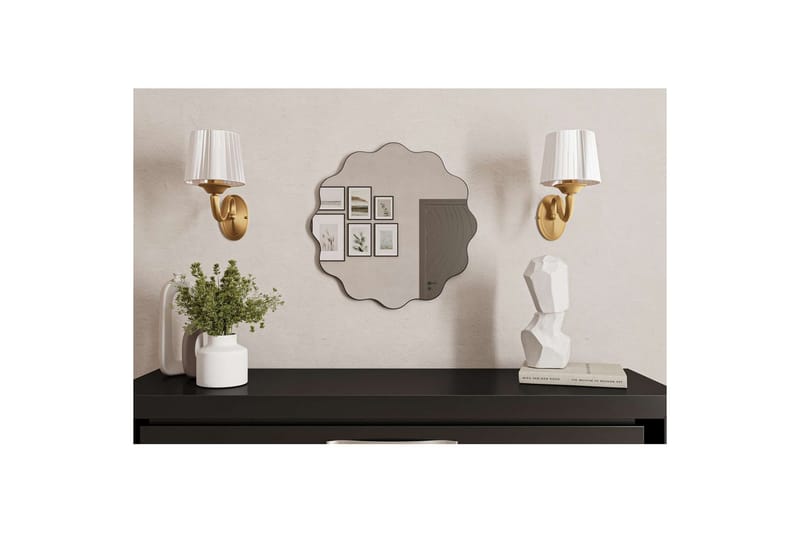 Buhem Badrumsspegel 60 cm Rund - Svart - Hus & renovering - Kök & bad - Badrum - Badrumsmöbler & badrumsinredning - Badrumsspegel