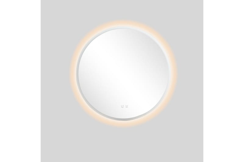 Clas Rund Badrumsspegel med LED-belysning 100 cm - Anti-Fog och Touch-Styrning - Hus & renovering - Kök & bad - Badrum - Badrumsmöbler & badrumsinredning - Badrumsspegel