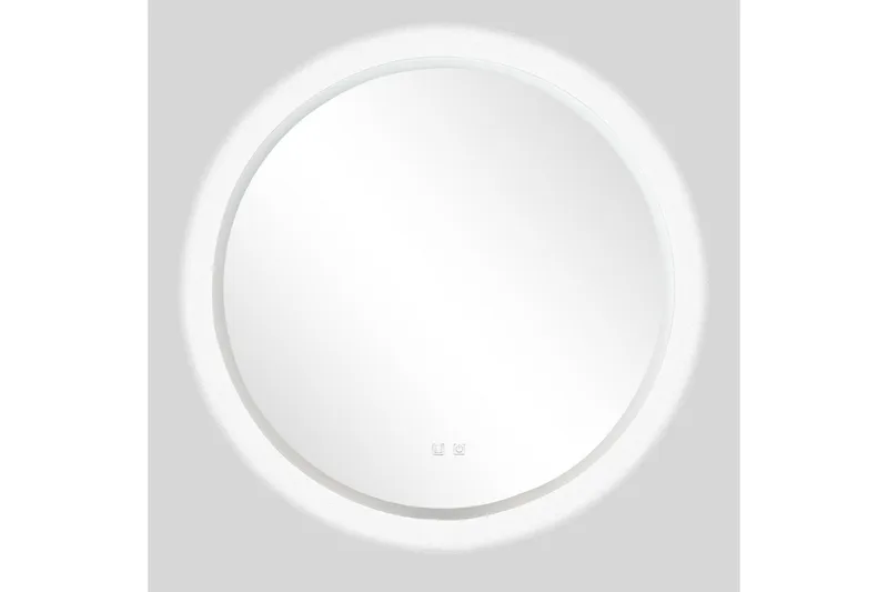 Clas Rund Badrumsspegel med LED-belysning 120 cm - Anti-Fog och Touch-Styrning - Hus & renovering - Kök & bad - Badrum - Badrumsmöbler & badrumsinredning - Badrumsspegel