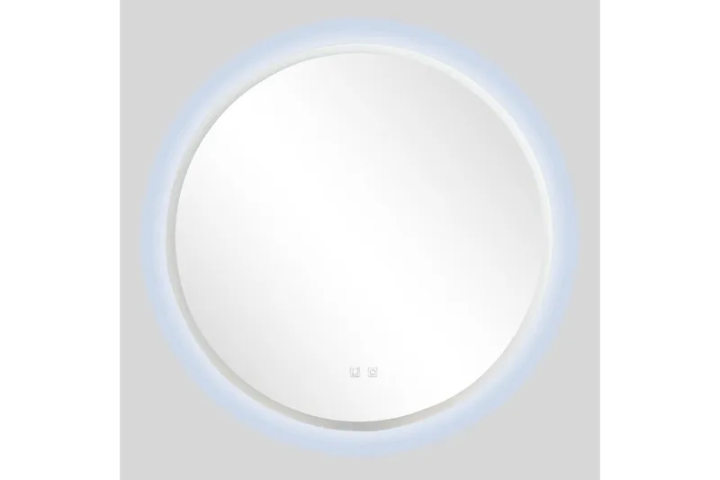 Clas Rund Badrumsspegel med LED-belysning 120 cm - Anti-Fog och Touch-Styrning - Hus & renovering - Kök & bad - Badrum - Badrumsmöbler & badrumsinredning - Badrumsspegel