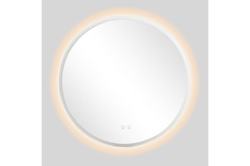 Clas Rund Badrumsspegel med LED-belysning 120 cm - Anti-Fog och Touch-Styrning - Hus & renovering - Kök & bad - Badrum - Badrumsmöbler & badrumsinredning - Badrumsspegel