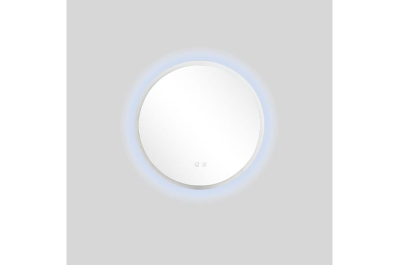 Clas Rund Badrumsspegel med LED-belysning 60 cm - Anti-Fog och Touch-Styrning - Hus & renovering - Kök & bad - Badrum - Badrumsmöbler & badrumsinredning - Badrumsspegel