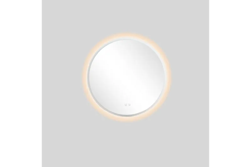 Clas Rund Badrumsspegel med LED-belysning 80 cm - Anti-Fog och Touch-Styrning - Hus & renovering - Kök & bad - Badrum - Badrumsmöbler & badrumsinredning - Badrumsspegel