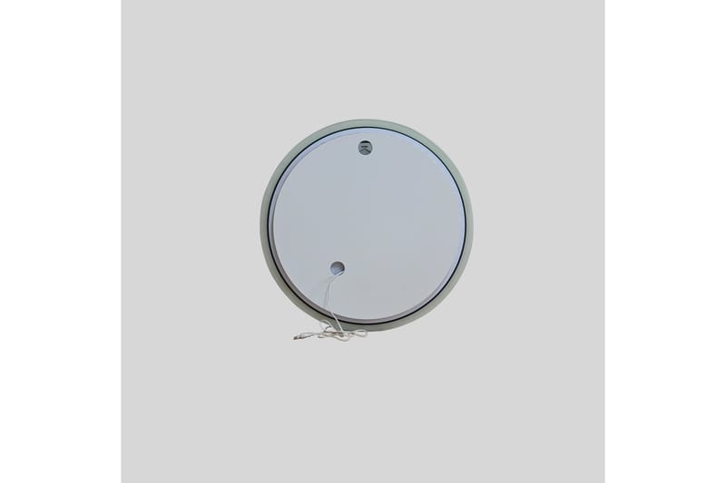 Clas Rund Badrumsspegel med LED-belysning 80 cm - Transparent - Hus & renovering - Kök & bad - Badrum - Badrumsmöbler & badrumsinredning - Badrumsspegel