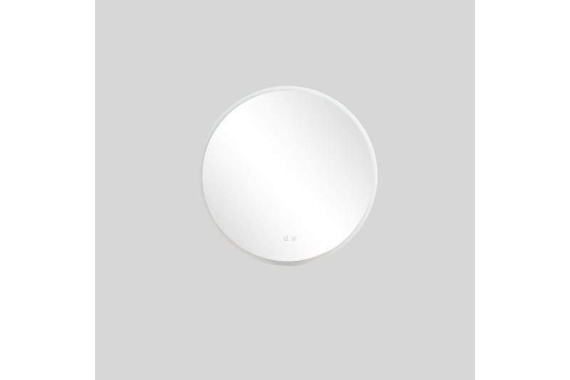 Clas Rund Badrumsspegel med LED-belysning 80 cm - Transparent - Hus & renovering - Kök & bad - Badrum - Badrumsmöbler & badrumsinredning - Badrumsspegel