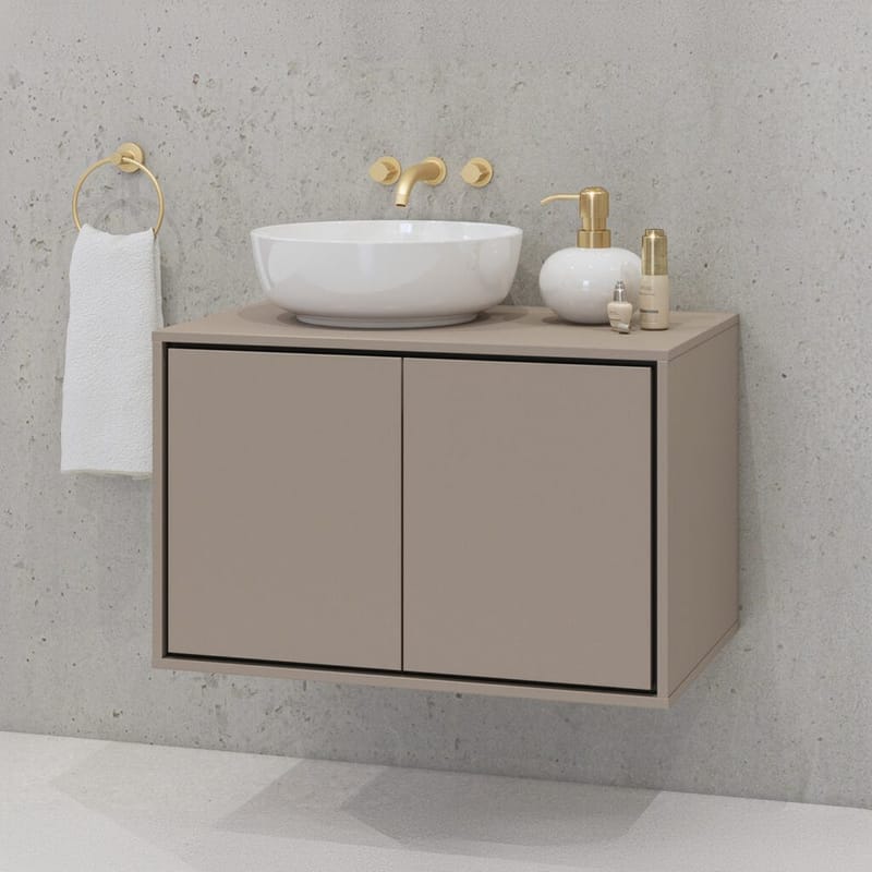 Diskbänkskåp Irvine 2 Dörrar - Kongo, 78 cm - Hus & renovering - Kök & bad - Badrum - Badrumsmöbler & badrumsinredning - Badrumsskåp