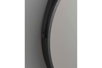 Djupqvior Spegel 55x55 cm Rund - Svart/Guld - Hus & renovering - Kök & bad - Badrum - Badrumsmöbler & badrumsinredning - Badrumsspegel