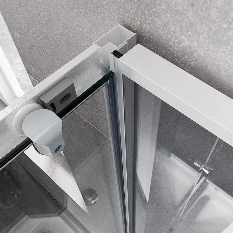 Duschkabin 80x80x203cm | Komplett - Aluminiumprofil - Hus & renovering - Kök & bad - Badrum - Duschar - Duschkabin