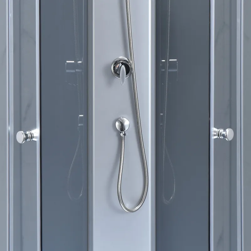 Duschkabin 80x80x203cm | Komplett - Aluminiumprofil - Hus & renovering - Kök & bad - Badrum - Duschar - Duschkabin