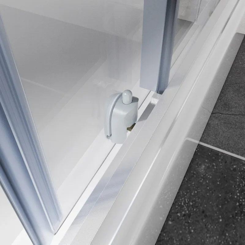 Duschkabin 80x80x203cm | Komplett - Aluminiumprofil - Hus & renovering - Kök & bad - Badrum - Duschar - Duschkabin