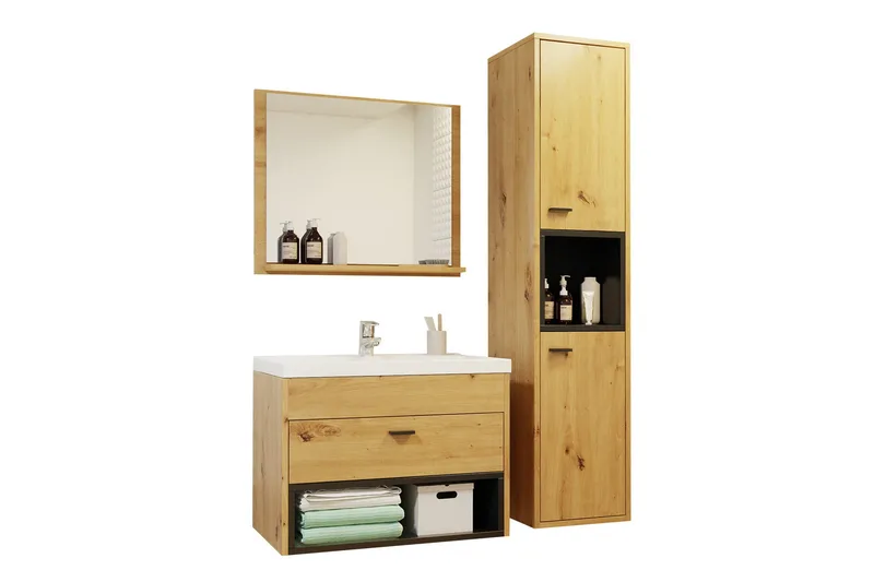 Ekomi Möbelset för Badrum 133 cm, undefined