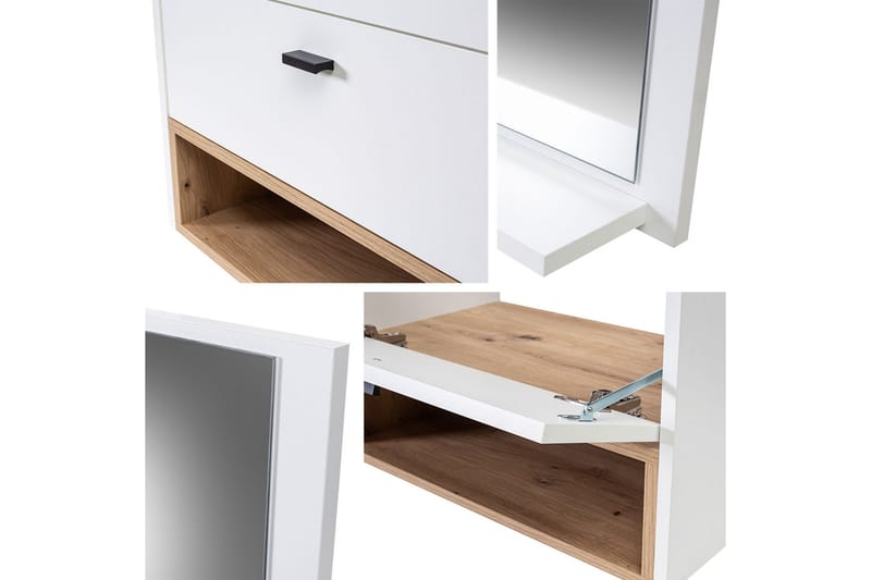 Ekomi Möbelset för Badrum 133 cm - Hus & renovering - Kök & bad - Badrum - Badrumsmöbler & badrumsinredning - Kompletta möbelpaket badrum