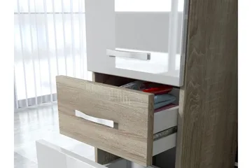 Ericka Badrumsset - Vit/Högglans - Hus & renovering - Kök & bad - Badrum - Badrumsmöbler & badrumsinredning - Kompletta möbelpaket badrum