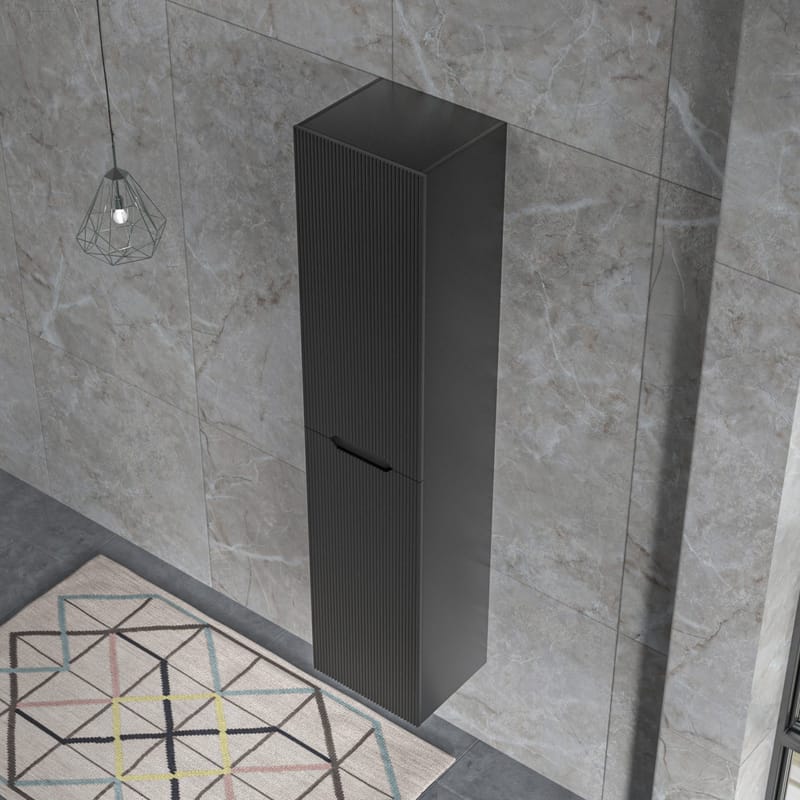 Högskåp badrum 160x35cm | Vägghängt | Tuba - Hus & renovering - Kök & bad - Badrum - Badrumsmöbler & badrumsinredning - Badrumsskåp