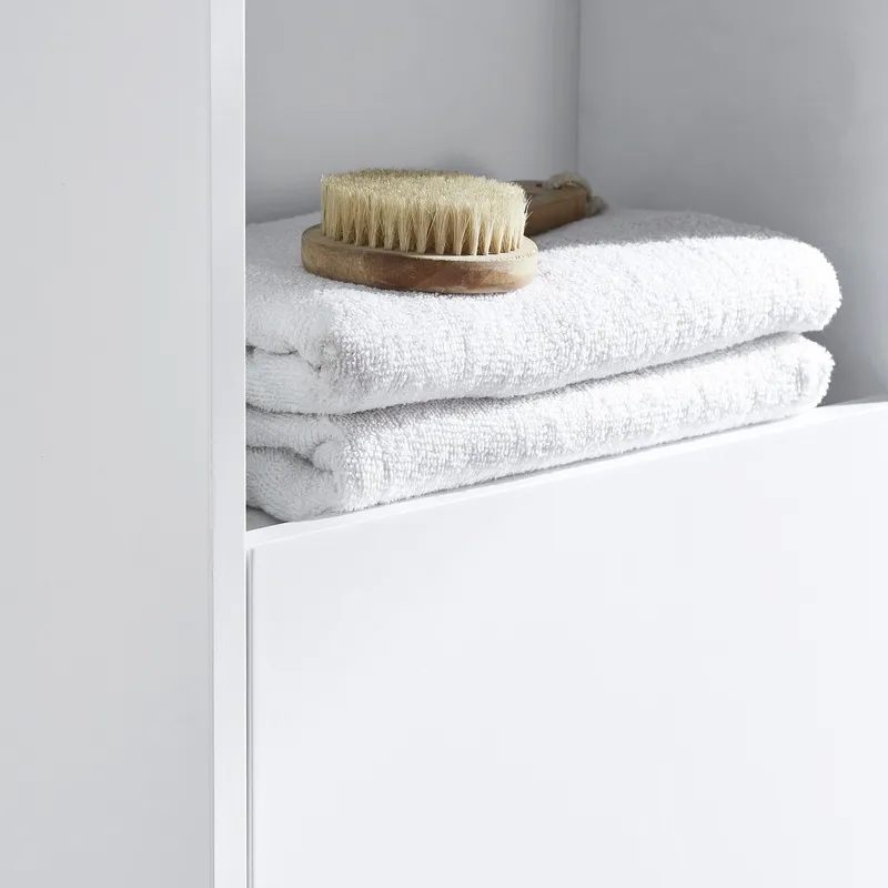 Högskåp badrum 170x35cm | Skåp & öppna hyllplan | Vit - Hus & renovering - Kök & bad - Badrum - Badrumsmöbler & badrumsinredning - Badrumsskåp