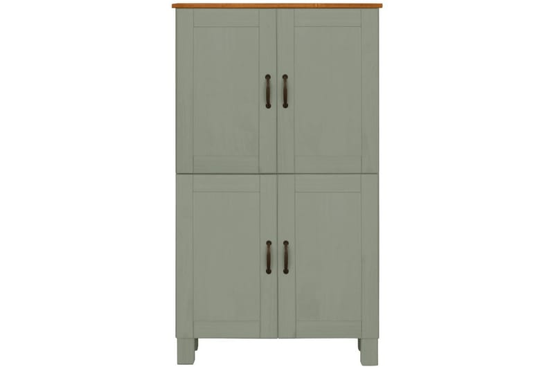 Högskåp till badrum Loft24 Alby Högskåp till Badrum 130x75x30 cm Grön - Hus & renovering - Kök & bad - Badrum - Badrumsmöbler & badrumsinredning - Badrumsskåp