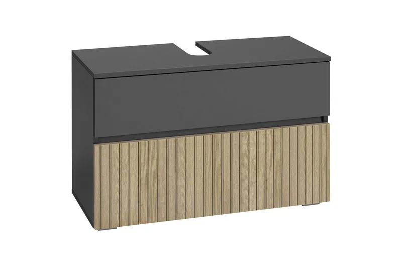 Högskåp till badrum Loft24 Tvättställsskåp Wisla Nature - Hus & renovering - Kök & bad - Badrum - Badrumsmöbler & badrumsinredning - Tvättställsskåp & kommod