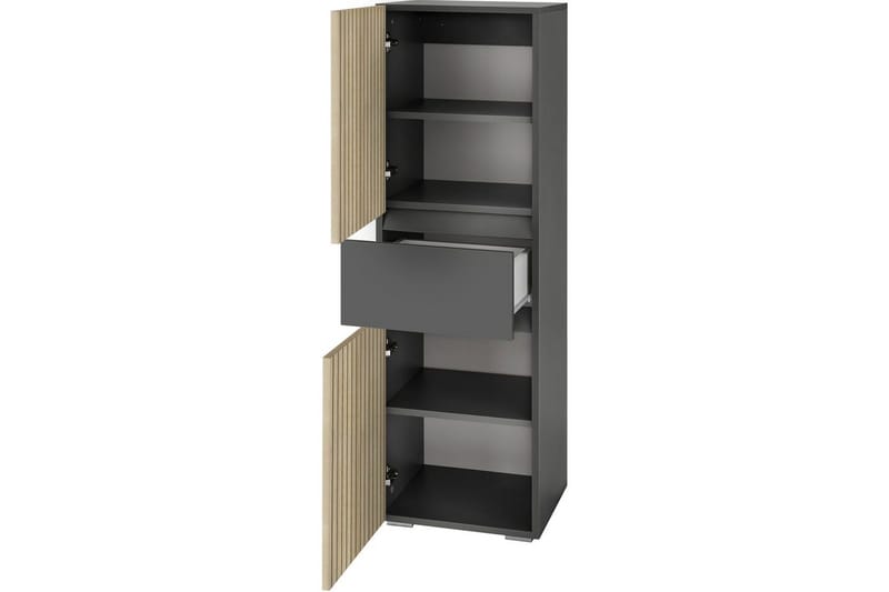 Högskåp till badrum Loft24 Wisla Högskåp till Badrum 130x38x35 cm Nature - Hus & renovering - Kök & bad - Badrum - Badrumsmöbler & badrumsinredning - Badrumsskåp