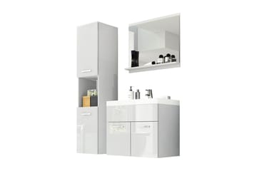 Badrumsmöbler Delorimier 35 cm - Vit - Hus & renovering - Kök & bad - Badrum - Badrumsmöbler & badrumsinredning - Kompletta möbelpaket badrum