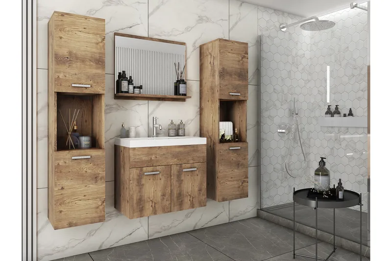 Badrumsmöbler - Natur - Hus & renovering - Kök & bad - Badrum - Badrumsmöbler & badrumsinredning - Kompletta möbelpaket badrum