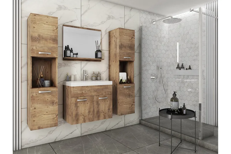 Badrumsmöbler - Natur - Hus & renovering - Kök & bad - Badrum - Badrumsmöbler & badrumsinredning - Kompletta möbelpaket badrum