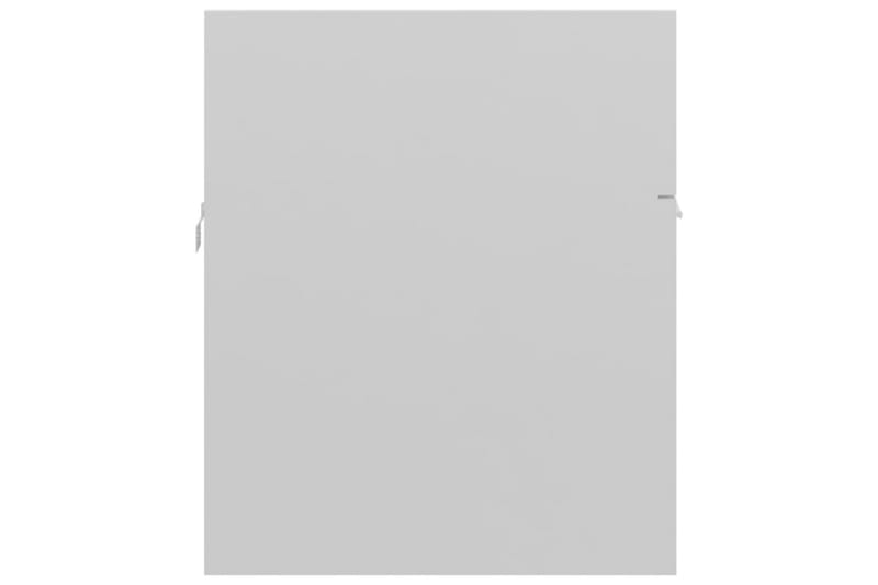 Badrumsmöbler set 2 delar vit högglans spånskiva - Vit - Hus & renovering - Kök & bad - Badrum - Badrumsmöbler & badrumsinredning - Kompletta möbelpaket badrum