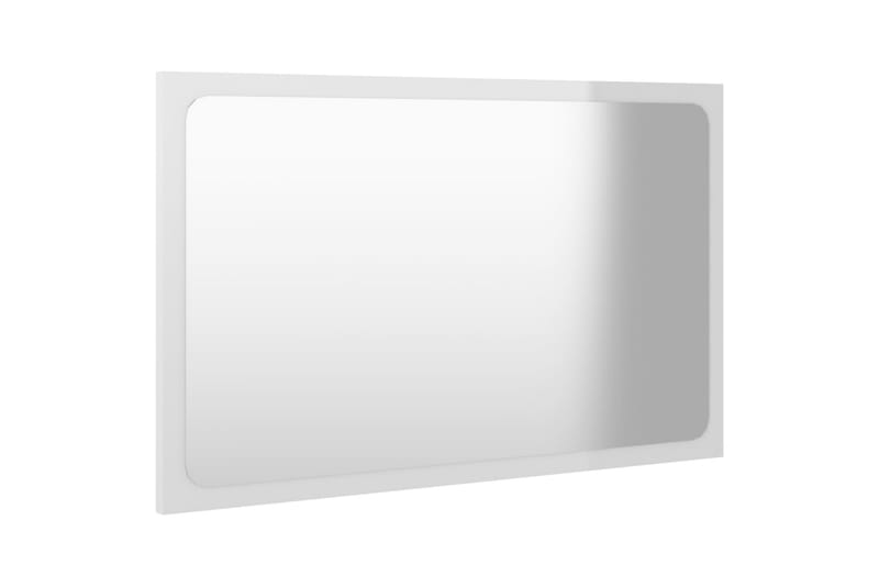 Badrumsmöbler set 2 delar vit högglans spånskiva - Vit - Hus & renovering - Kök & bad - Badrum - Badrumsmöbler & badrumsinredning - Kompletta möbelpaket badrum