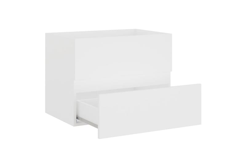 Badrumsmöbler set 2 delar vit spånskiva - Vit - Hus & renovering - Kök & bad - Badrum - Badrumsmöbler & badrumsinredning - Kompletta möbelpaket badrum