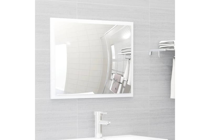 Badrumsmöbler set 2 delar vit spånskiva - Vit - Hus & renovering - Kök & bad - Badrum - Badrumsmöbler & badrumsinredning - Kompletta möbelpaket badrum