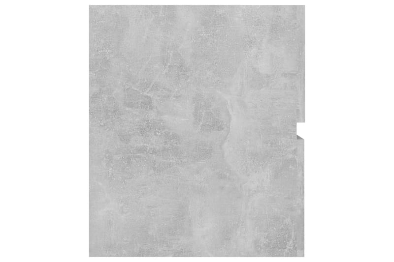 Badrumsmöbler set betonggrå spånskiva - Grå - Hus & renovering - Kök & bad - Badrum - Badrumsmöbler & badrumsinredning - Kompletta möbelpaket badrum