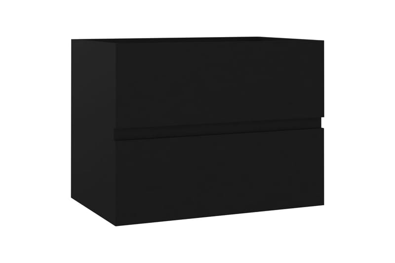 Badrumsmöbler set svart spånskiva - Svart - Hus & renovering - Kök & bad - Badrum - Badrumsmöbler & badrumsinredning - Kompletta möbelpaket badrum