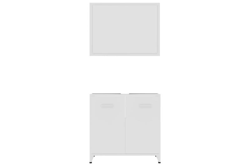 Badrumsmöbler set vit spånskiva - Vit - Hus & renovering - Kök & bad - Badrum - Badrumsmöbler & badrumsinredning - Kompletta möbelpaket badrum