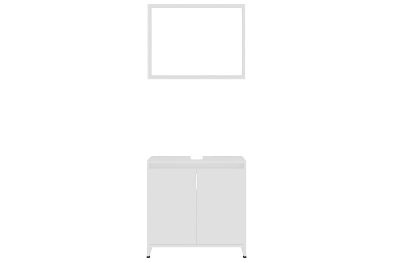 Badrumsmöbler set vit spånskiva - Vit - Hus & renovering - Kök & bad - Badrum - Badrumsmöbler & badrumsinredning - Kompletta möbelpaket badrum