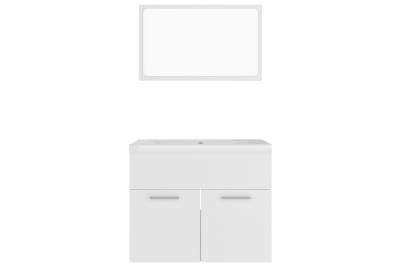 Badrumsmöbler vit spånskiva - Vit - Hus & renovering - Kök & bad - Badrum - Badrumsmöbler & badrumsinredning - Kompletta möbelpaket badrum