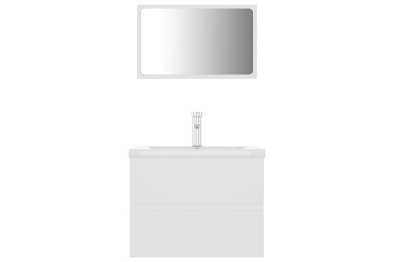 Badrumsmöbler vit spånskiva - Vit - Hus & renovering - Kök & bad - Badrum - Badrumsmöbler & badrumsinredning - Kompletta möbelpaket badrum