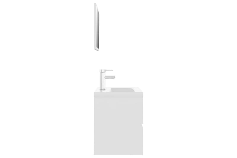 Badrumsmöbler vit spånskiva - Vit - Hus & renovering - Kök & bad - Badrum - Badrumsmöbler & badrumsinredning - Kompletta möbelpaket badrum