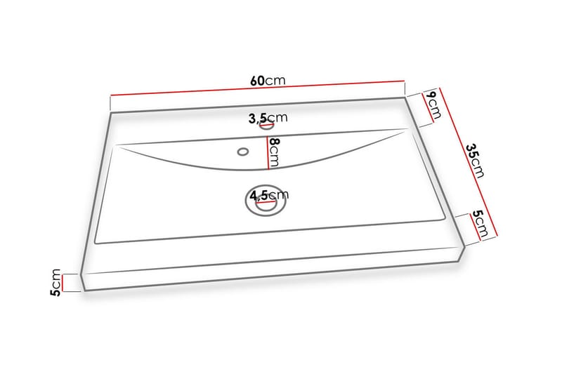 Ericka Badrumsset - Vit/Högglans - Hus & renovering - Kök & bad - Badrum - Badrumsmöbler & badrumsinredning - Kompletta möbelpaket badrum