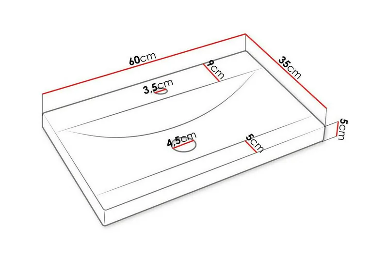 Galbally Badrumsmöbelset - Grå - Hus & renovering - Kök & bad - Badrum - Badrumsmöbler & badrumsinredning - Kompletta möbelpaket badrum