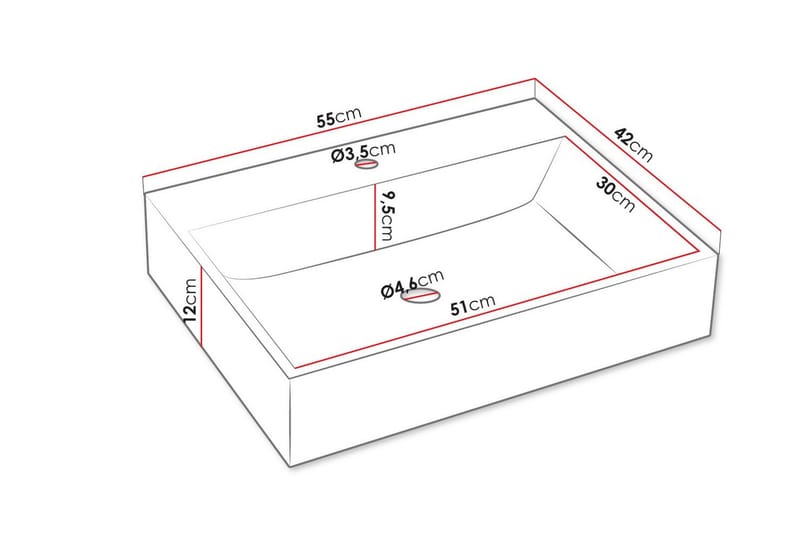Glenndale Badrumsmöbelset - Grå - Hus & renovering - Kök & bad - Badrum - Badrumsmöbler & badrumsinredning - Kompletta möbelpaket badrum