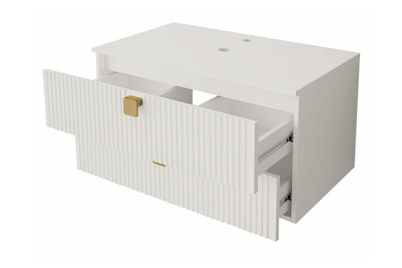 Glenndale Badrumsmöbelset - Grå - Hus & renovering - Kök & bad - Badrum - Badrumsmöbler & badrumsinredning - Kompletta möbelpaket badrum