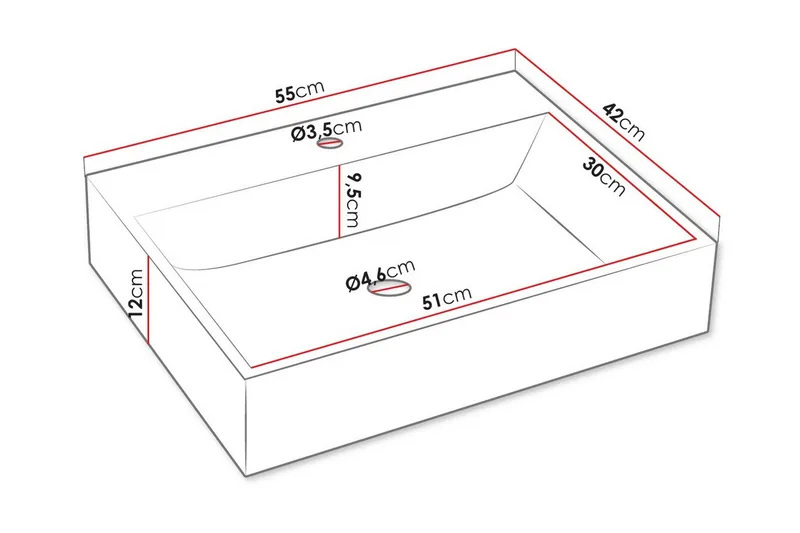 Glenndale Badrumsmöbelset - Vit - Hus & renovering - Kök & bad - Badrum - Badrumsmöbler & badrumsinredning - Kompletta möbelpaket badrum