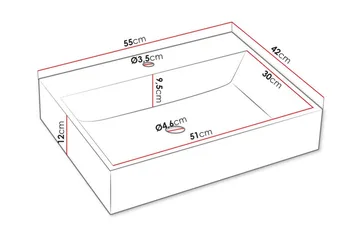 Glenndale Badrumsmöbelset - Vit - Hus & renovering - Kök & bad - Badrum - Badrumsmöbler & badrumsinredning - Kompletta möbelpaket badrum