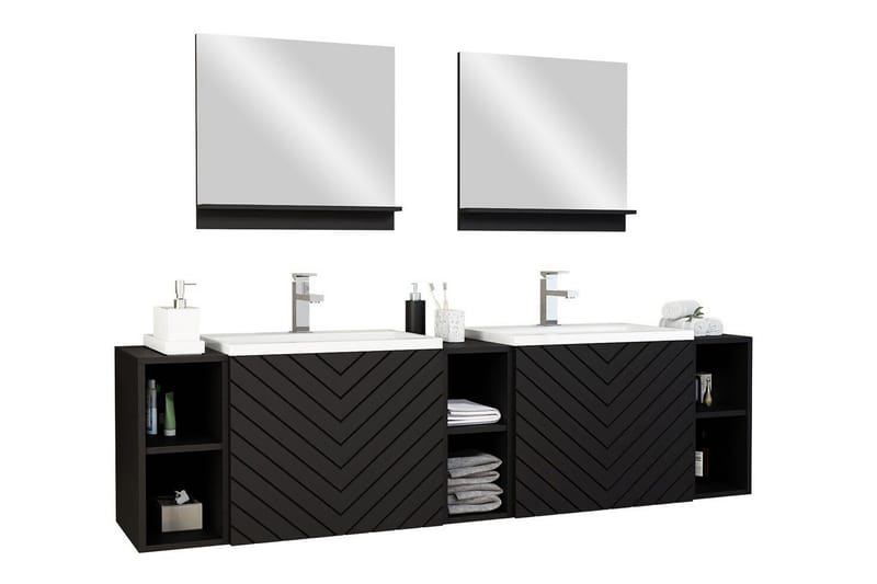 Kintore Badrumsmöbelset, Svart