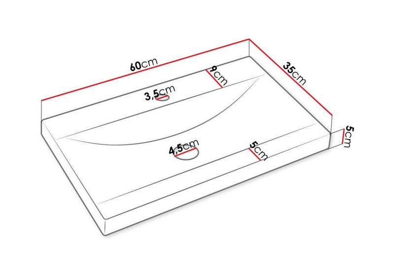 Kintore Badrumsmöbelset - Svart - Hus & renovering - Kök & bad - Badrum - Badrumsmöbler & badrumsinredning - Kompletta möbelpaket badrum