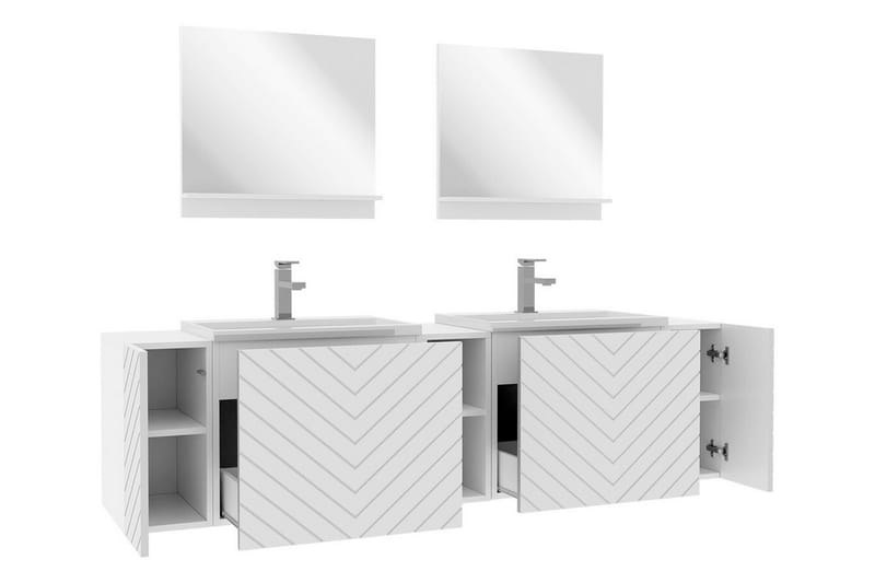 Kintore Badrumsmöbelset - Vit - Hus & renovering - Kök & bad - Badrum - Badrumsmöbler & badrumsinredning - Kompletta möbelpaket badrum