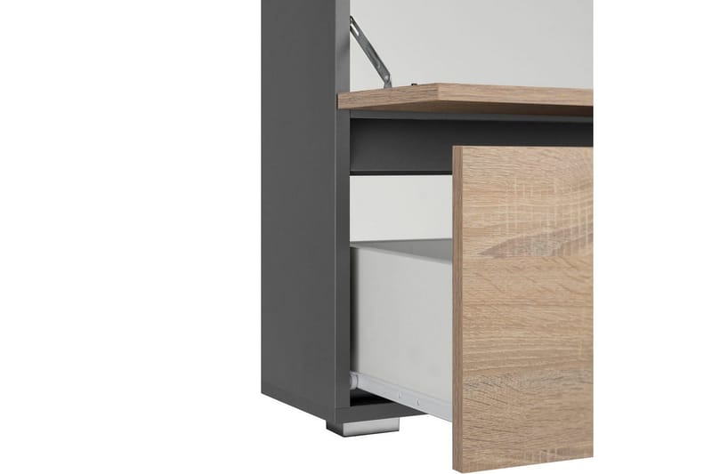 Kompletta möbelpaket Loft24 Wisla Komplett möbelpaket Grå 15x80 cm - Hus & renovering - Kök & bad - Badrum - Badrumsmöbler & badrumsinredning - Kompletta möbelpaket badrum