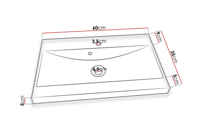 Malo Badrumsset - Gråsvart - Hus & renovering - Kök & bad - Badrum - Badrumsmöbler & badrumsinredning - Kompletta möbelpaket badrum