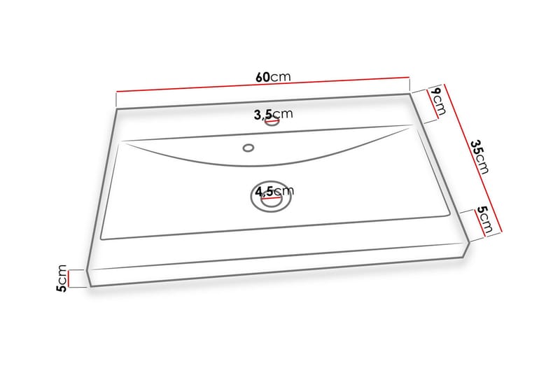Malo Badrumsset - Gråsvart - Hus & renovering - Kök & bad - Badrum - Badrumsmöbler & badrumsinredning - Kompletta möbelpaket badrum
